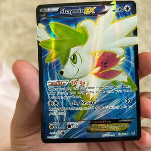 shaymin ex pokémon card